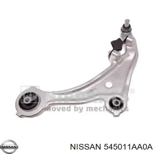 Brazo inferior izquierdo de la suspensión delantera Nissan/Infiniti 545011AA0A precio, desde 105,53 EUR