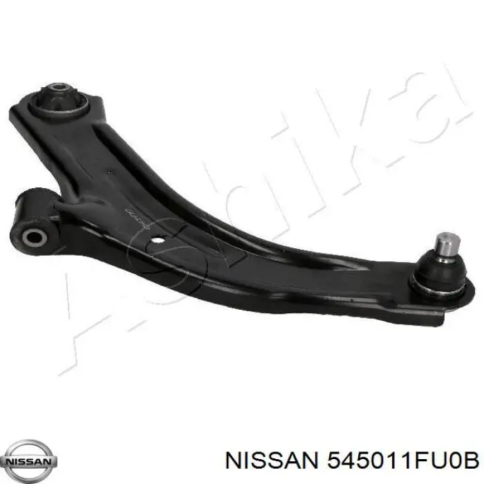 545011FU0B Nissan barra oscilante, suspensión de ruedas delantera, inferior izquierda