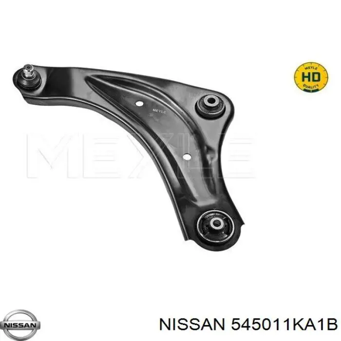 Brazo inferior izquierdo de la suspensión delantera Nissan/Infiniti 545011KA1B precio, desde 56,63 EUR