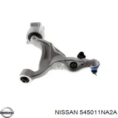 545011NA2A Nissan barra oscilante, suspensión de ruedas delantera, inferior izquierda