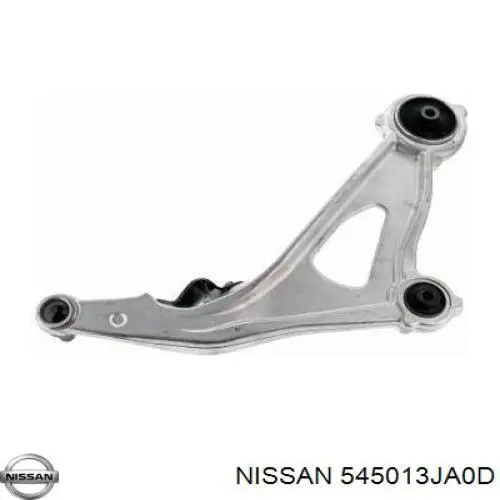 545013JA0D Nissan barra oscilante, suspensión de ruedas delantera, inferior izquierda