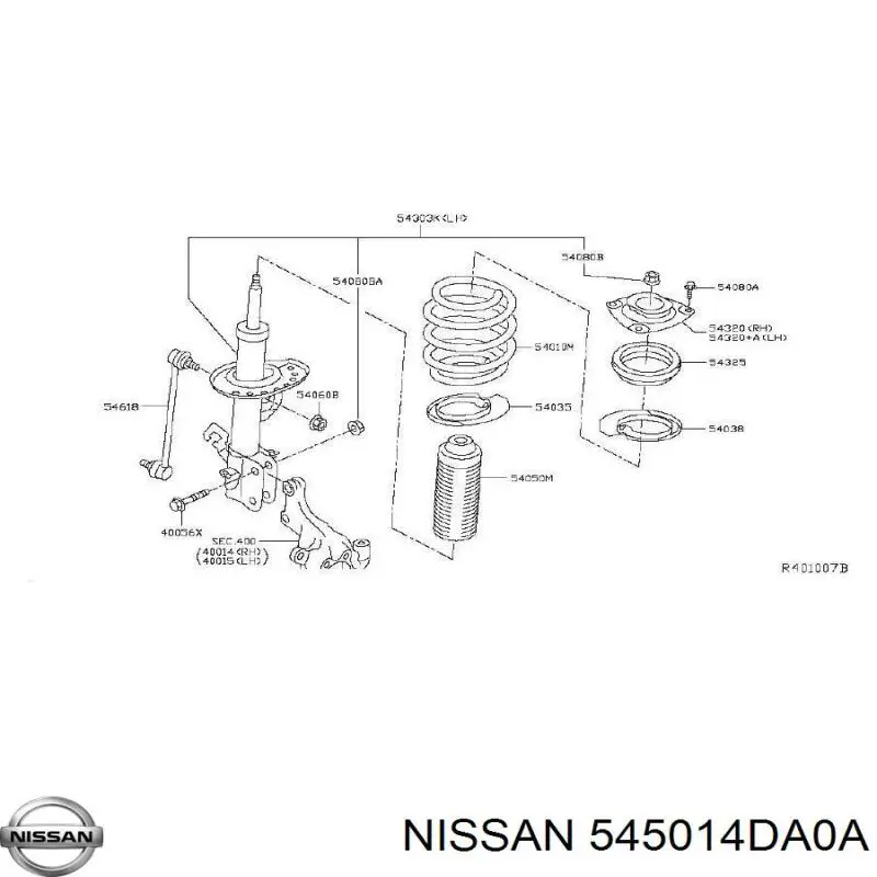 545014DA0A Nissan