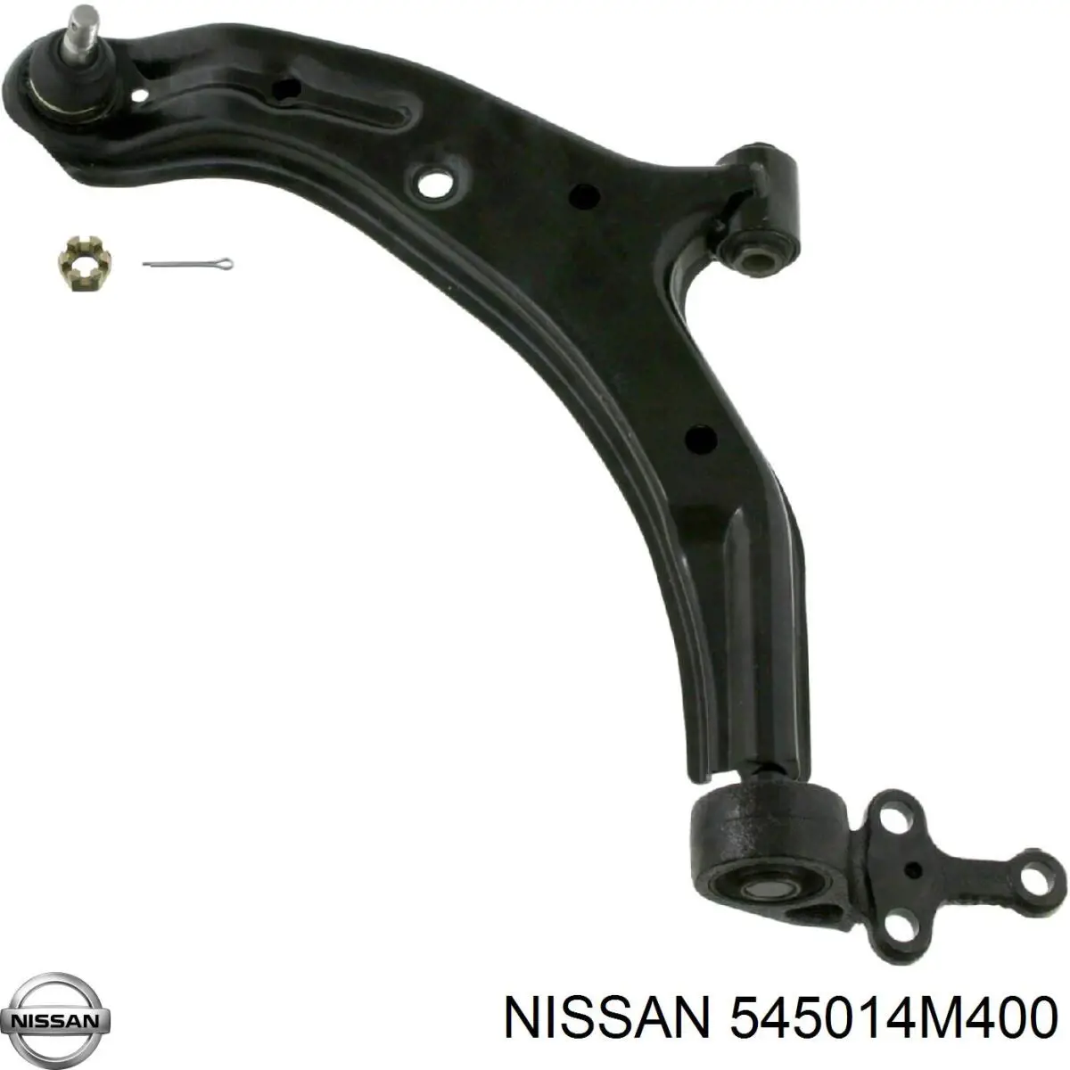 545014M400 Nissan barra oscilante, suspensión de ruedas delantera, inferior izquierda