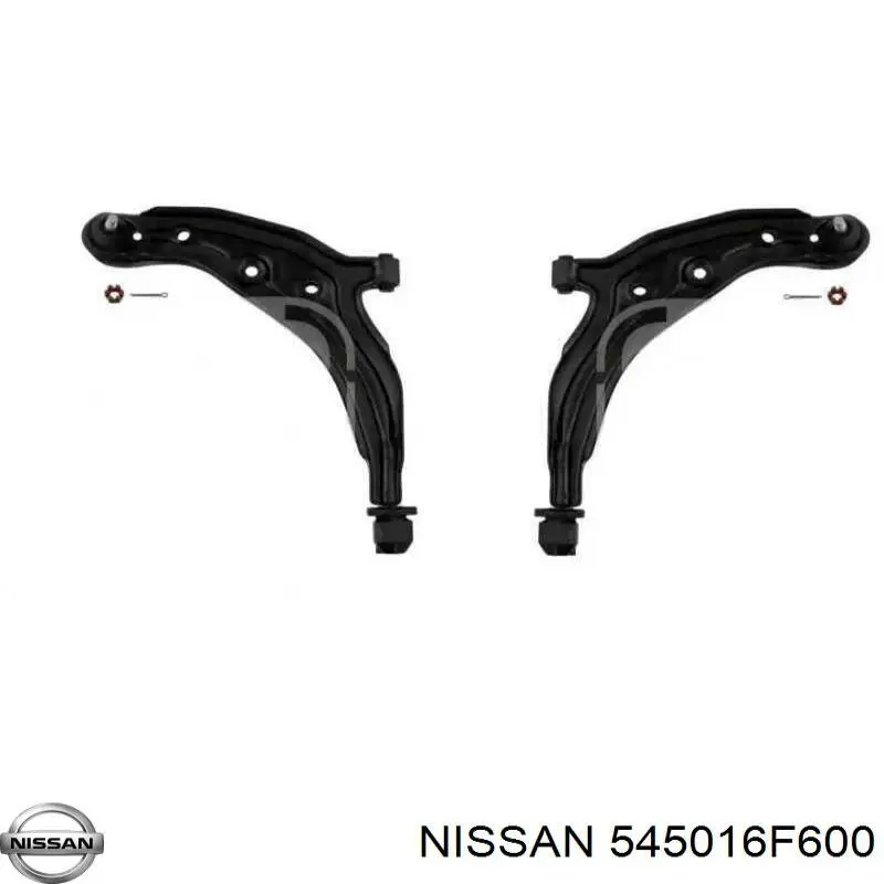 545016F600 Nissan barra oscilante, suspensión de ruedas delantera, inferior izquierda