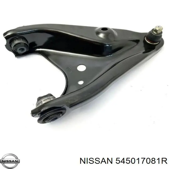 545017081R Nissan barra oscilante, suspensión de ruedas delantera, inferior izquierda