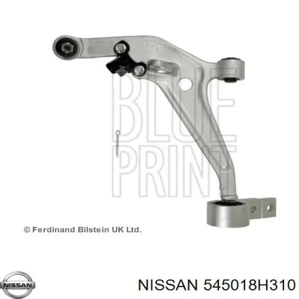 Brazo inferior izquierdo de la suspensión delantera Nissan/Infiniti 545018H310 precio, desde 126,33 EUR