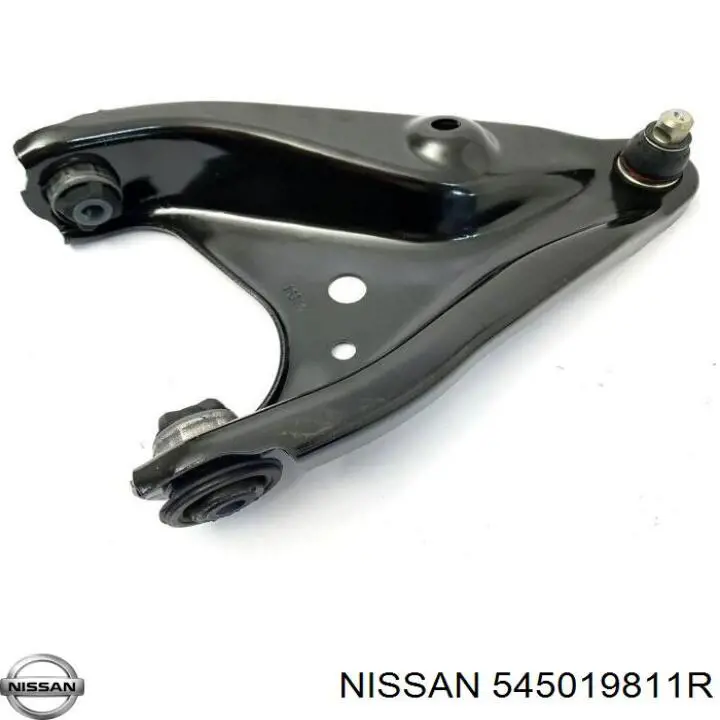 545019811R Nissan barra oscilante, suspensión de ruedas delantera, inferior izquierda