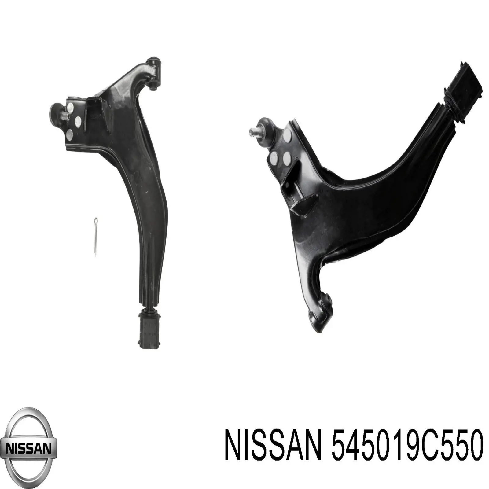 545019C550 Nissan barra oscilante, suspensión de ruedas delantera, inferior izquierda