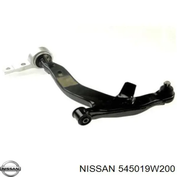 545019W200 Nissan barra oscilante, suspensión de ruedas delantera, inferior izquierda