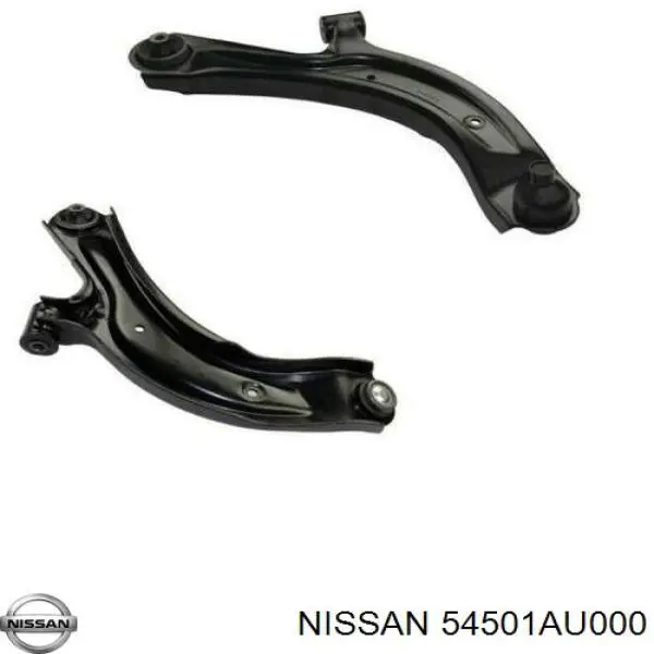 54501AU000 Nissan barra oscilante, suspensión de ruedas delantera, inferior izquierda