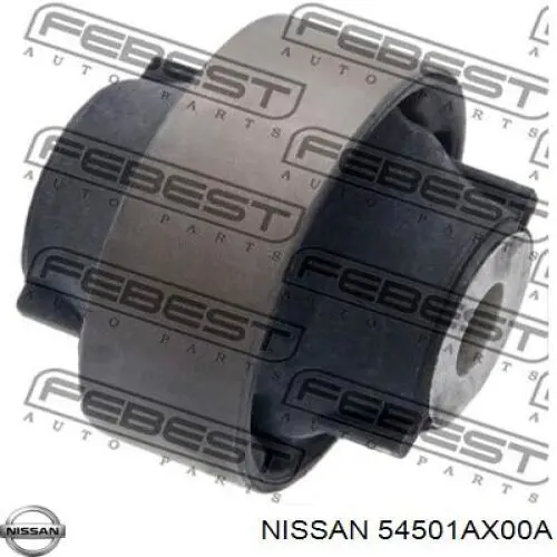 54501AX00A Nissan barra oscilante, suspensión de ruedas delantera, inferior izquierda