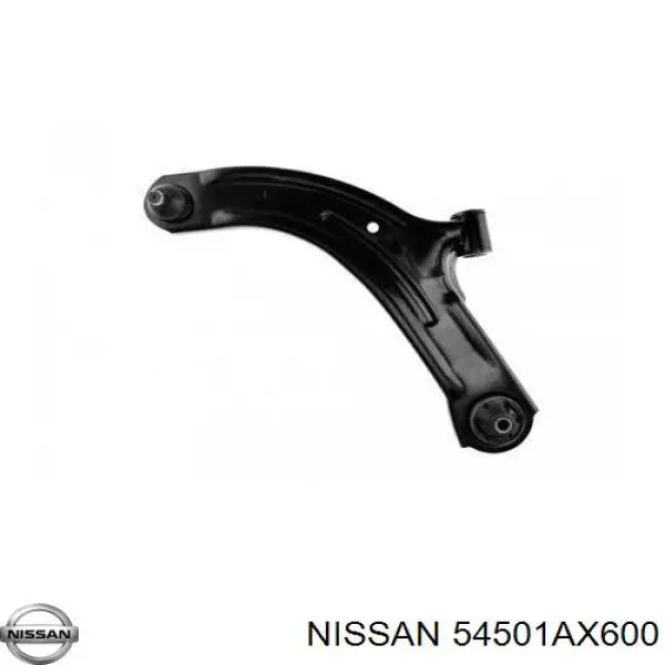 Brazo inferior izquierdo de la suspensión delantera Nissan/Infiniti 54501AX600 precio, desde 49,84 EUR