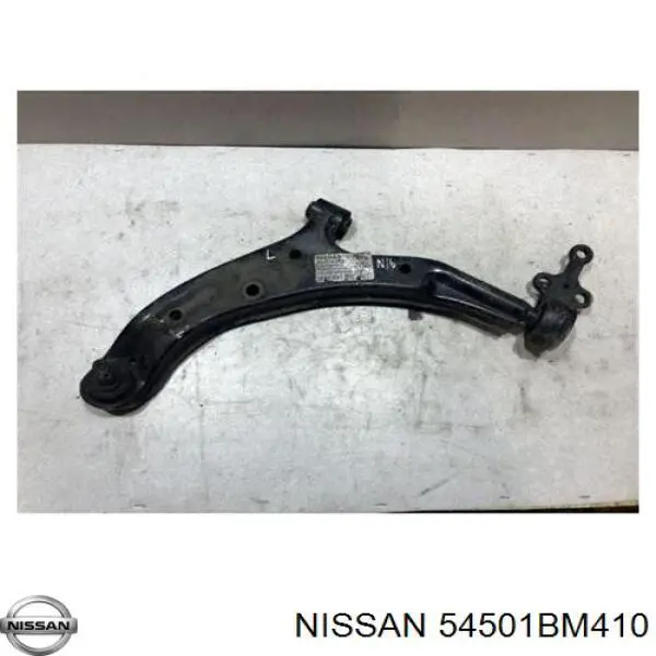 54501BM410 Nissan barra oscilante, suspensión de ruedas delantera, inferior izquierda