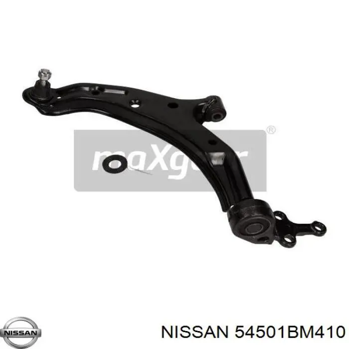 Brazo inferior izquierdo de la suspensión delantera Nissan/Infiniti 54501BM410 precio, desde 65,51 EUR