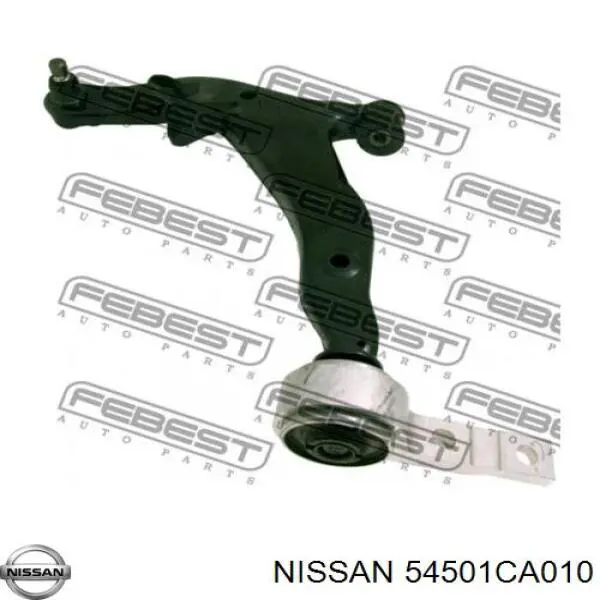 Brazo inferior izquierdo de la suspensión delantera Nissan/Infiniti 54501CA010 precio, desde 95,87 EUR