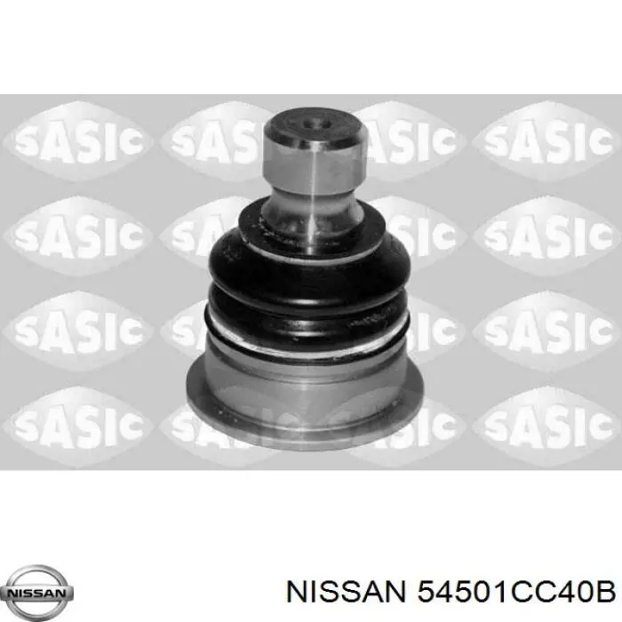 54501CC40B Nissan barra oscilante, suspensión de ruedas delantera, inferior izquierda