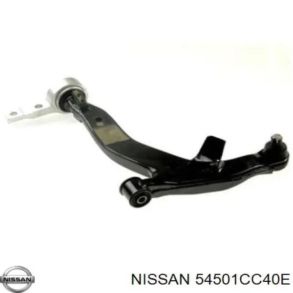 54501CC40E Nissan barra oscilante, suspensión de ruedas delantera, inferior izquierda