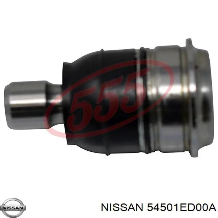 54501ED00A Nissan barra oscilante, suspensión de ruedas delantera, inferior izquierda