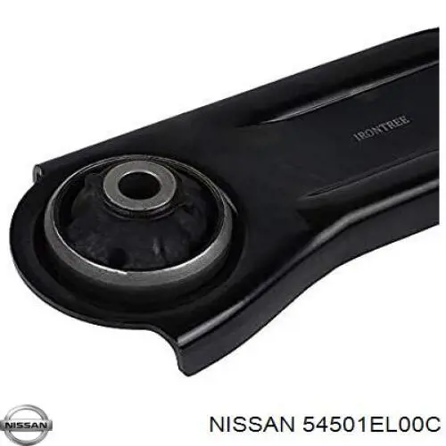 54501EL00C Nissan barra oscilante, suspensión de ruedas delantera, inferior izquierda