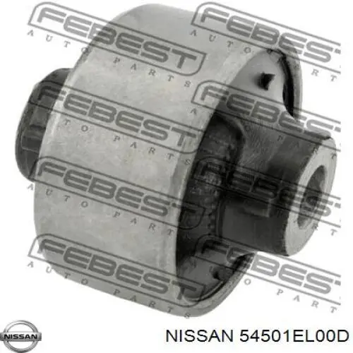 54501EL00D Nissan barra oscilante, suspensión de ruedas delantera, inferior izquierda