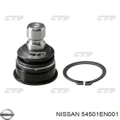 54501EN001 Nissan barra oscilante, suspensión de ruedas delantera, inferior derecha