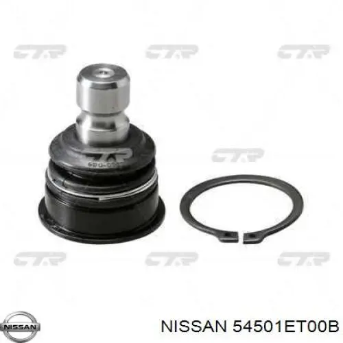 54501ET00B Nissan barra oscilante, suspensión de ruedas delantera, inferior izquierda