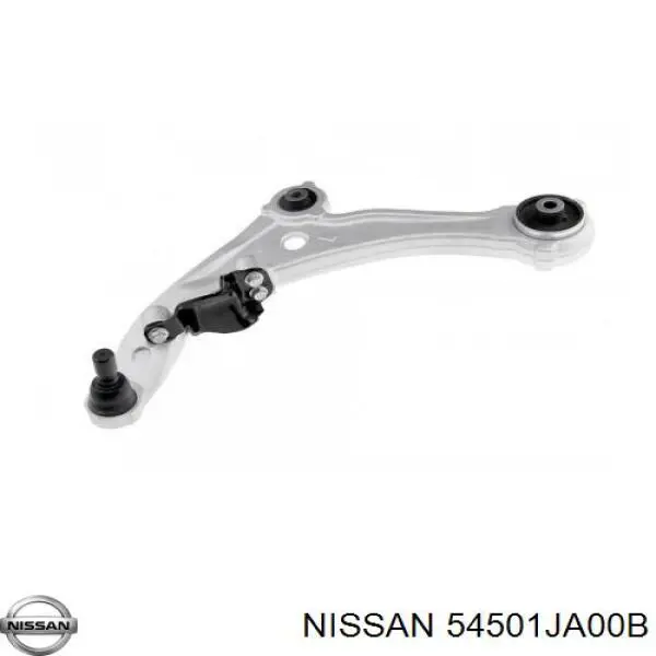 Brazo inferior izquierdo de la suspensión delantera 54501JA00B Nissan/Infiniti