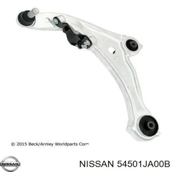 Brazo inferior izquierdo de la suspensión delantera Nissan/Infiniti 54501JA00B precio, desde 30,25 EUR
