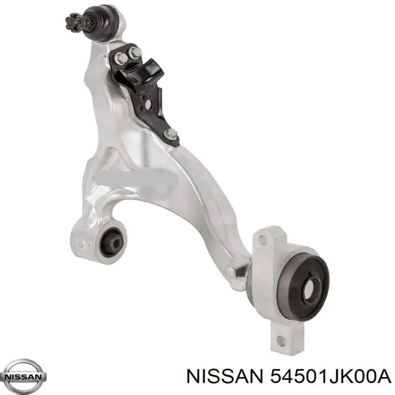 Brazo inferior izquierdo de la suspensión delantera 54501JK00A Nissan/Infiniti
