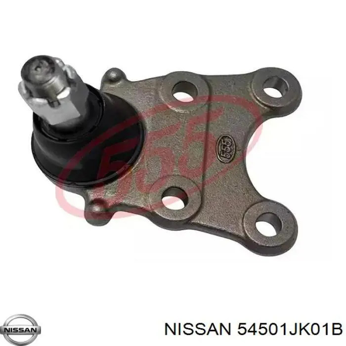 54501JK01B Nissan barra oscilante, suspensión de ruedas delantera, inferior izquierda