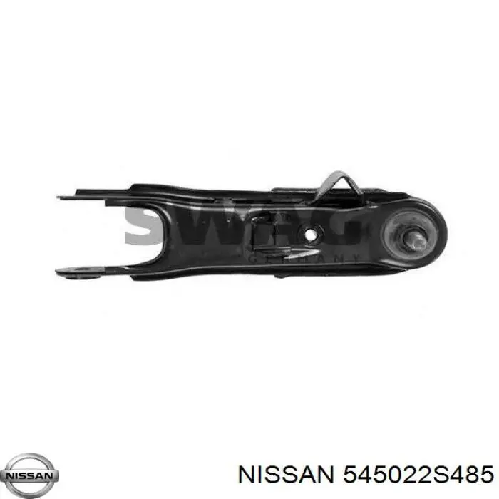 545022S485 Nissan barra oscilante, suspensión de ruedas delantera, inferior derecha