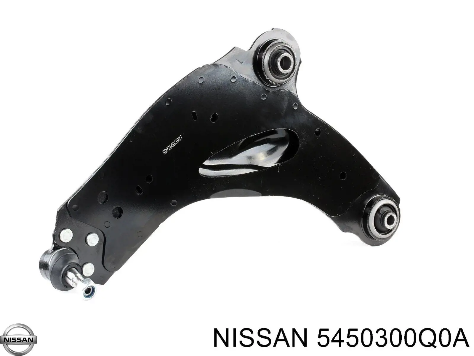 5450300Q0A Nissan barra oscilante, suspensión de ruedas delantera, inferior izquierda