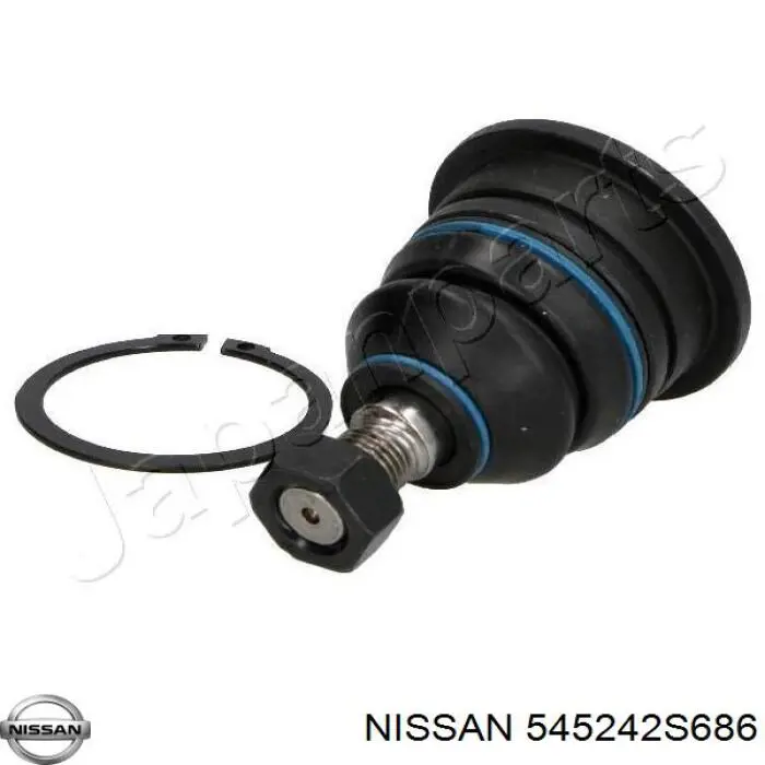 545242S686 Nissan barra oscilante, suspensión de ruedas delantera, superior derecha