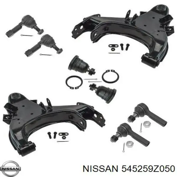 Brazo superior izquierdo de la suspensión delantera 545259Z050 Nissan/Infiniti