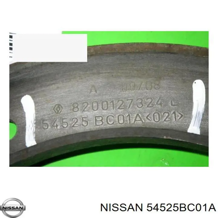 Comprar 54525BC01A Nissan/Infiniti Soporte de viga delantera