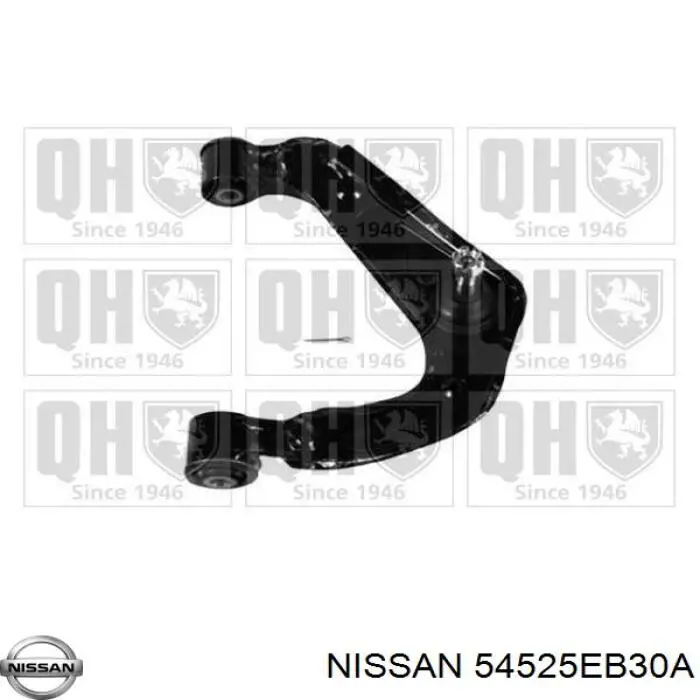 Brazo superior izquierdo de la suspensión delantera 54525EB30A Nissan/Infiniti
