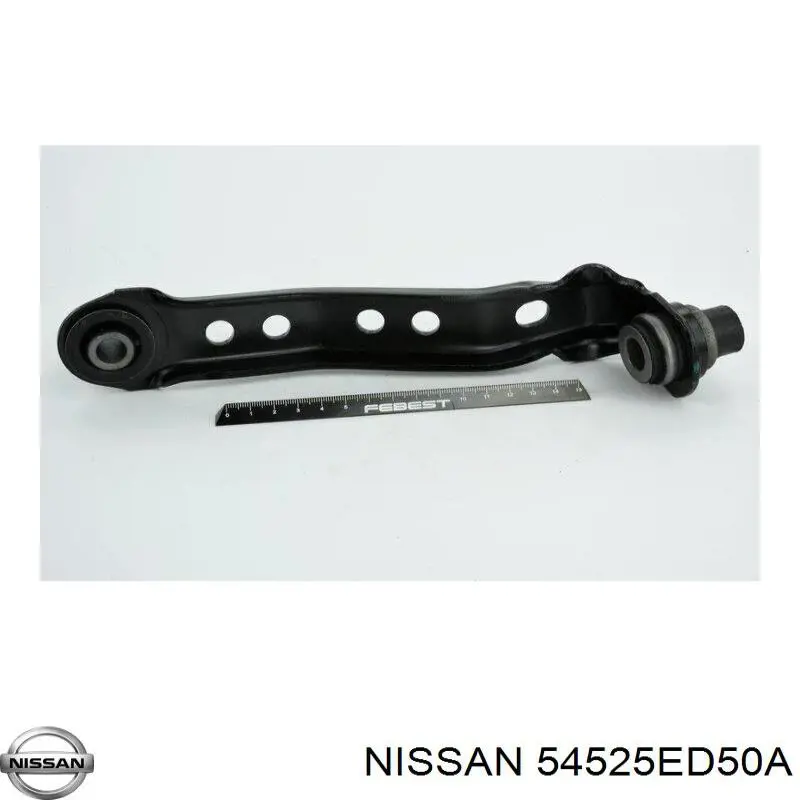 54525ED50A Nissan barra oscilante, suspensión de ruedas delantera, superior izquierda