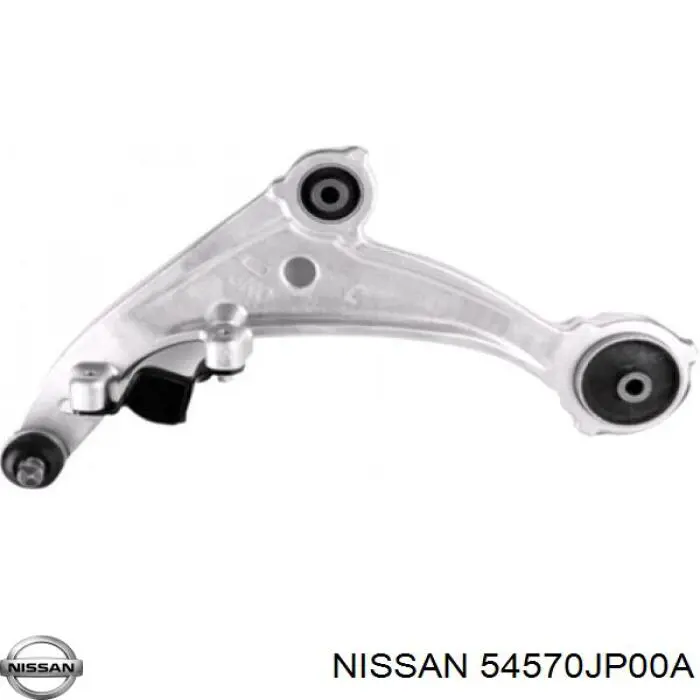 54570JP00A Nissan barra oscilante, suspensión de ruedas delantera, inferior derecha