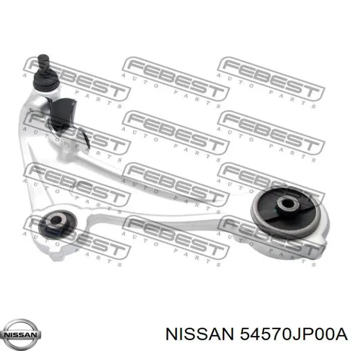 Comprar 54570JP00A Nissan/Infiniti Brazo inferior derecho de la suspensión delantera