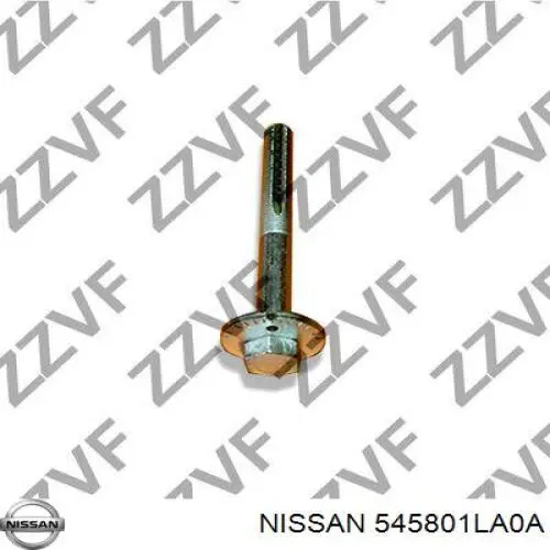 545801LA0A Nissan perno de fijación, brazo oscilante trasero inferior