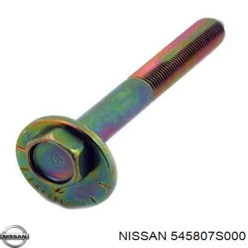 545807S000 Nissan perno de fijación, brazo oscilante inferior trasero,interior