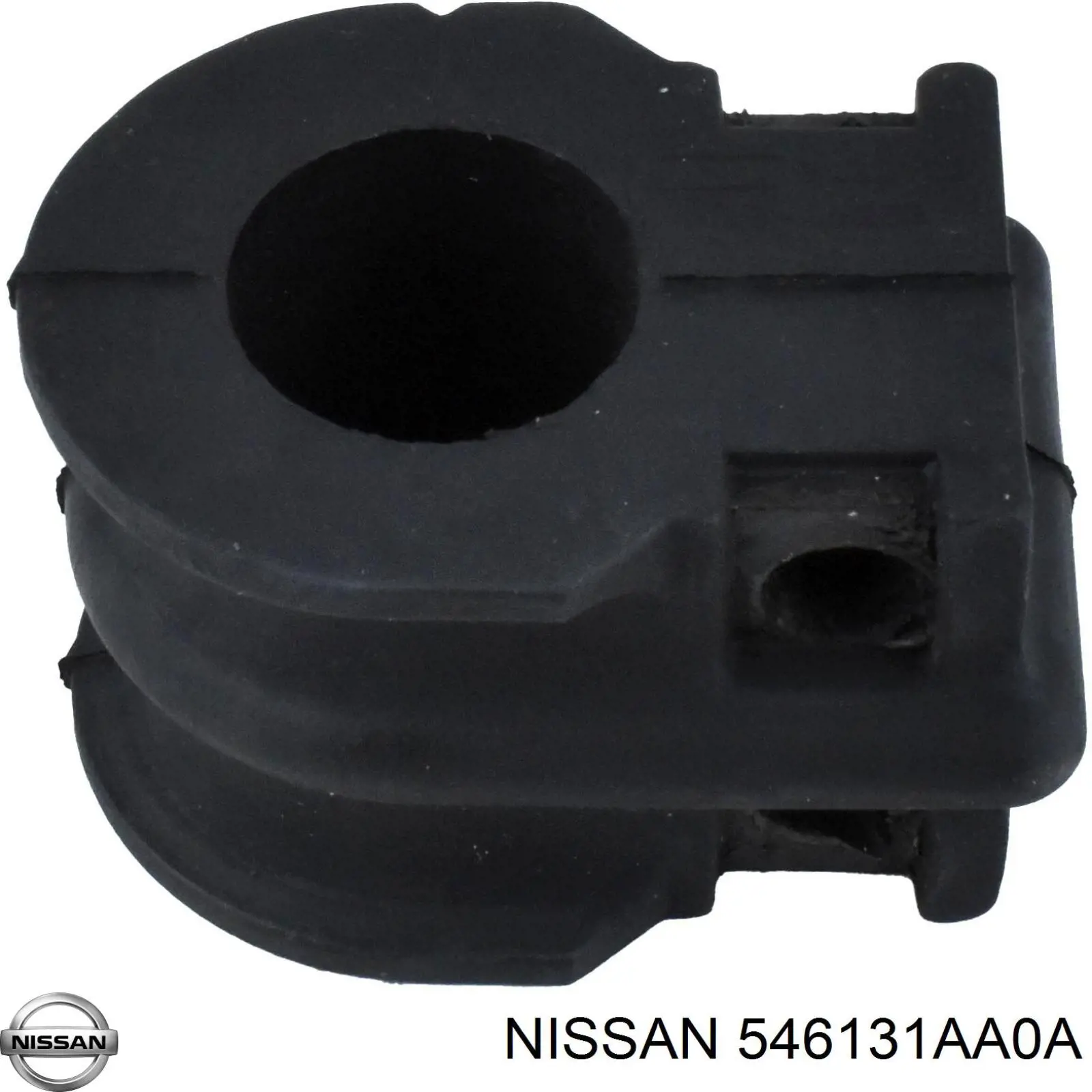 Comprar 546131AA0A Nissan/Infiniti Buje de barra estabilizadora delantera