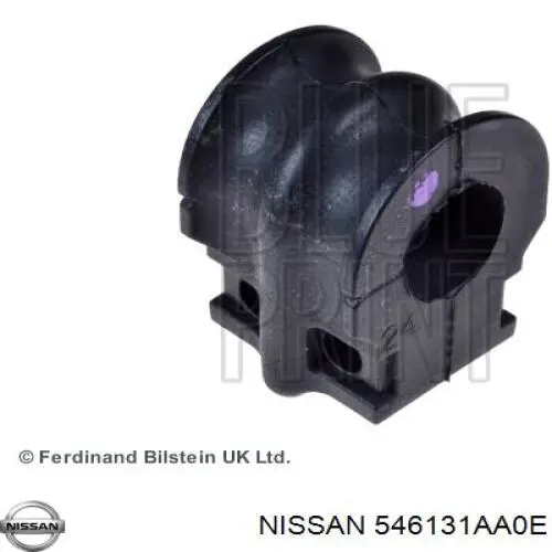 546131AA0E Nissan casquillo de barra estabilizadora delantera