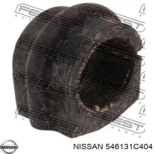 Buje de barra estabilizadora delantera 546131C404 Nissan/Infiniti