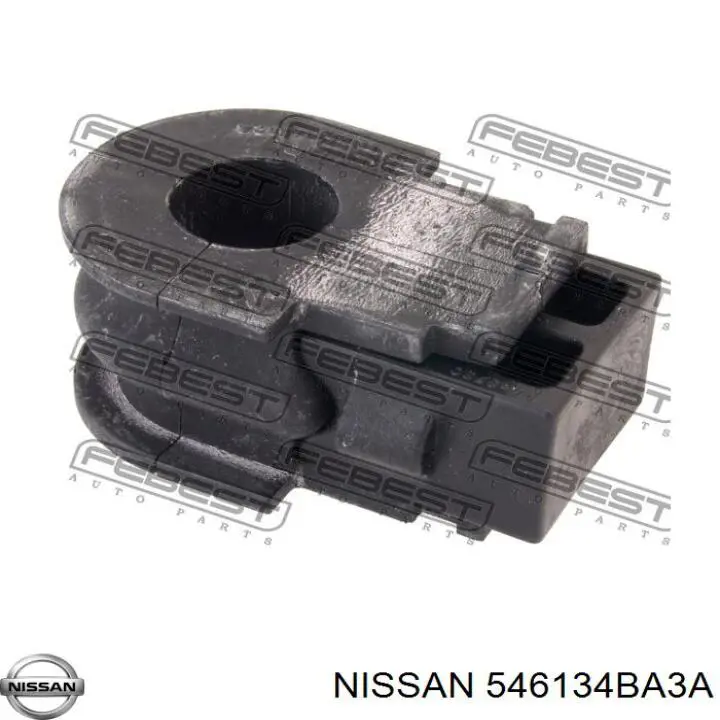 Buje de barra estabilizadora delantera Nissan/Infiniti 546134BA3A precio, desde 6,32 EUR