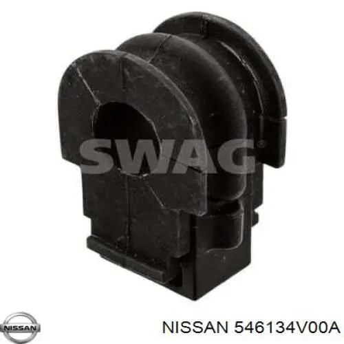 546134V00A Nissan casquillo de barra estabilizadora delantera
