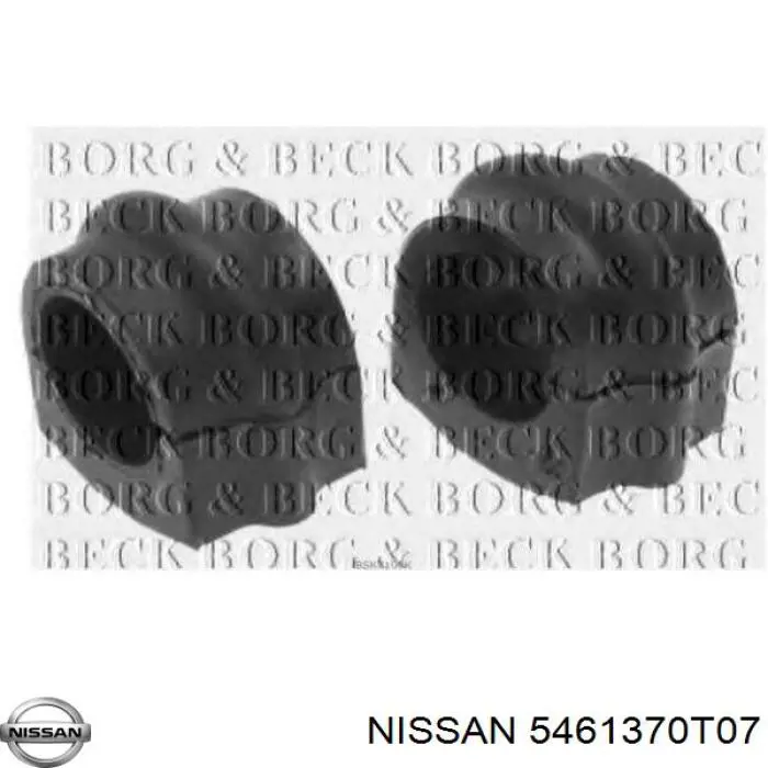 5461370T07 Nissan casquillo de barra estabilizadora delantera