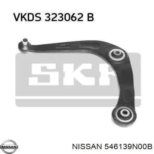 Buje de barra estabilizadora delantera Nissan/Infiniti 546133JA0A precio, desde 10,42 EUR