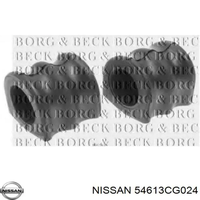 Buje de barra estabilizadora trasera Nissan/Infiniti 54613CG024 precio, desde 3,81 EUR