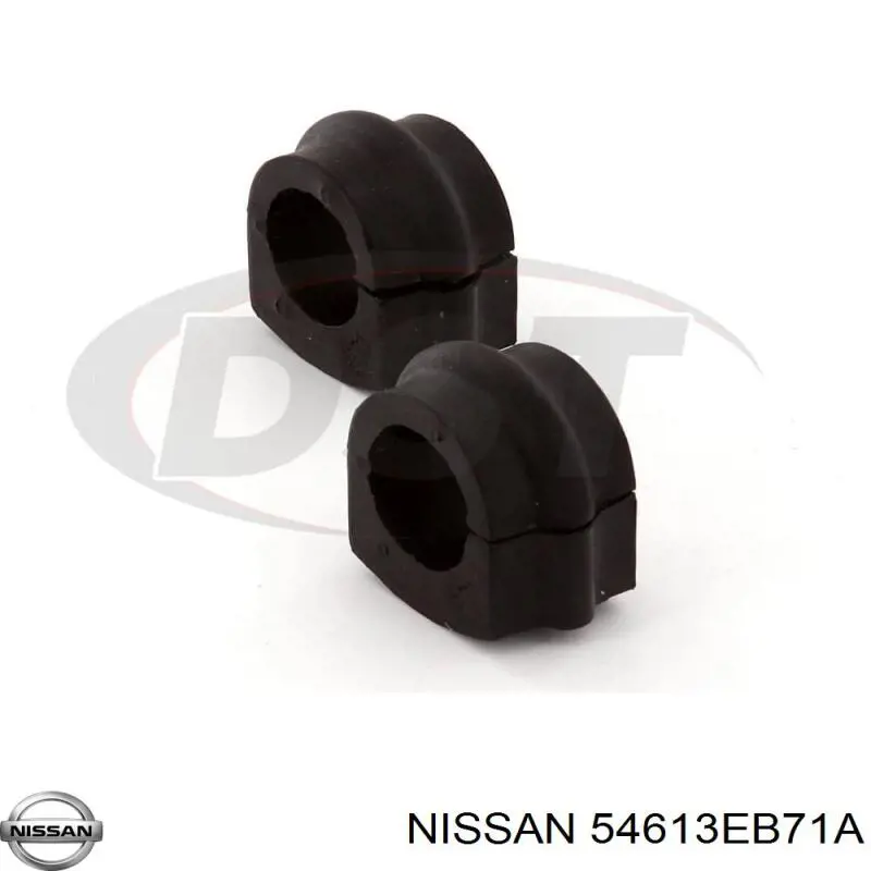 54613EB71A Nissan casquillo de barra estabilizadora delantera